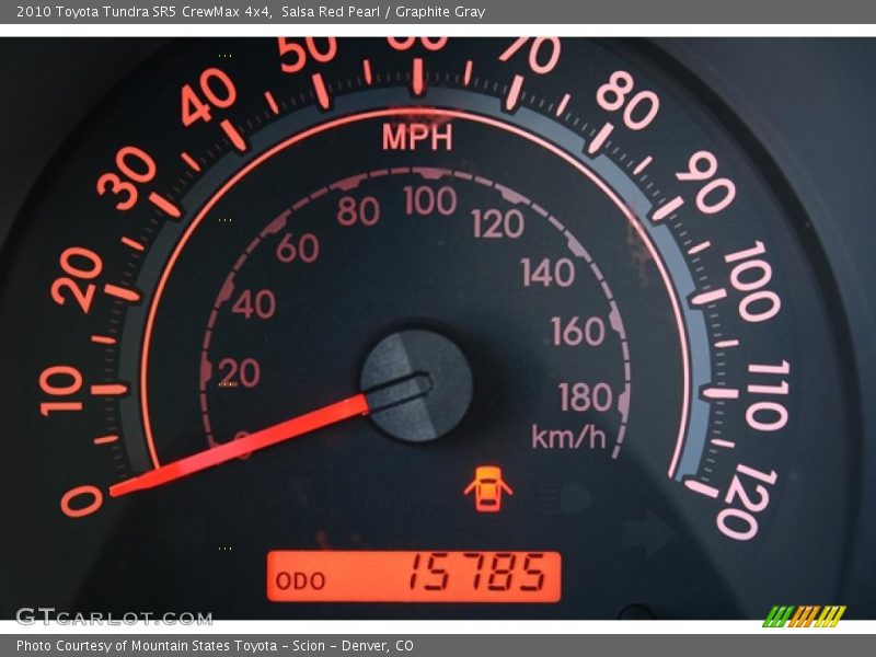 Salsa Red Pearl / Graphite Gray 2010 Toyota Tundra SR5 CrewMax 4x4