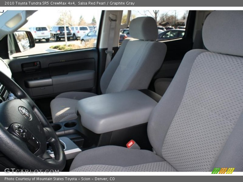 Salsa Red Pearl / Graphite Gray 2010 Toyota Tundra SR5 CrewMax 4x4