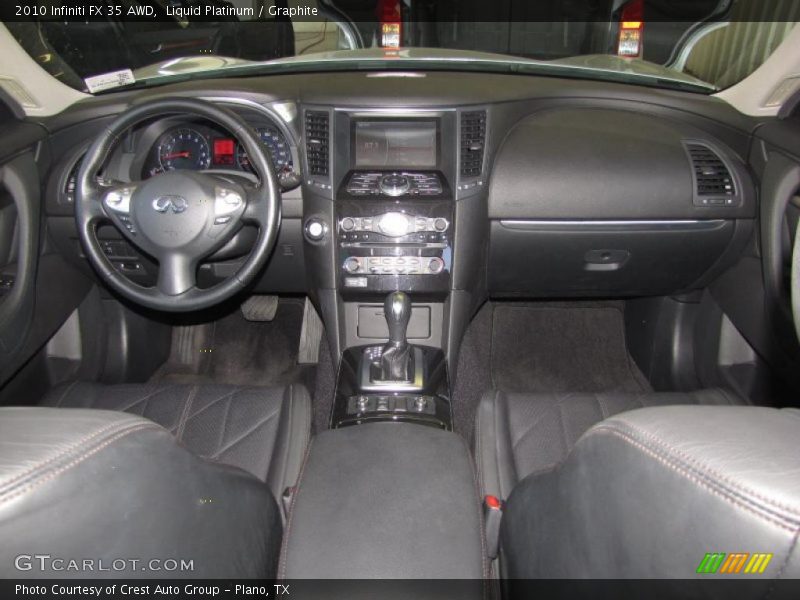 Liquid Platinum / Graphite 2010 Infiniti FX 35 AWD
