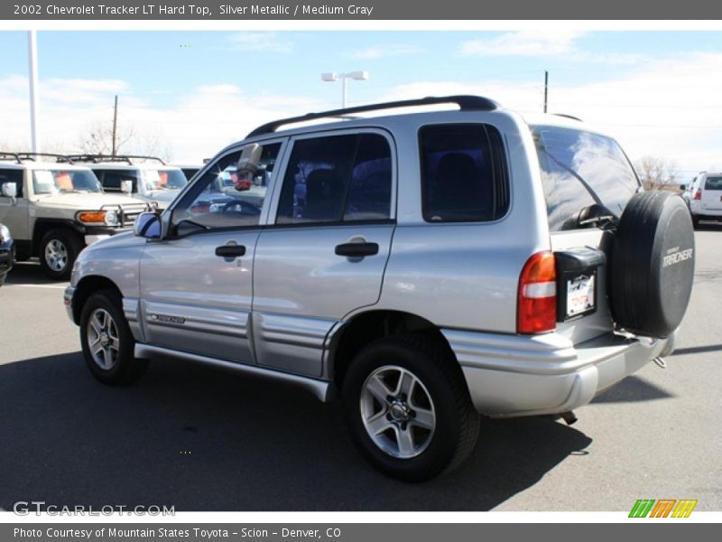 Silver Metallic / Medium Gray 2002 Chevrolet Tracker LT Hard Top