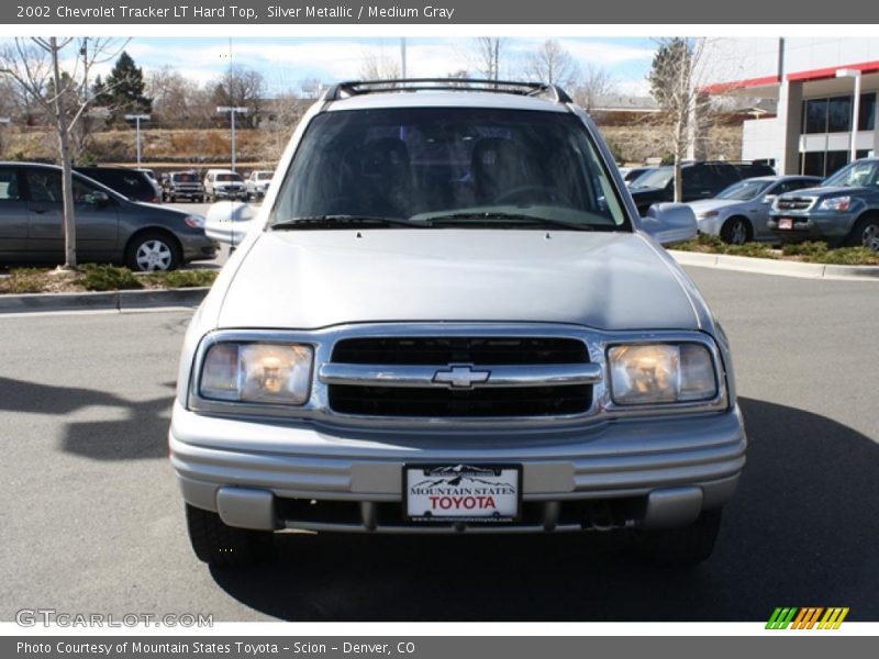 Silver Metallic / Medium Gray 2002 Chevrolet Tracker LT Hard Top