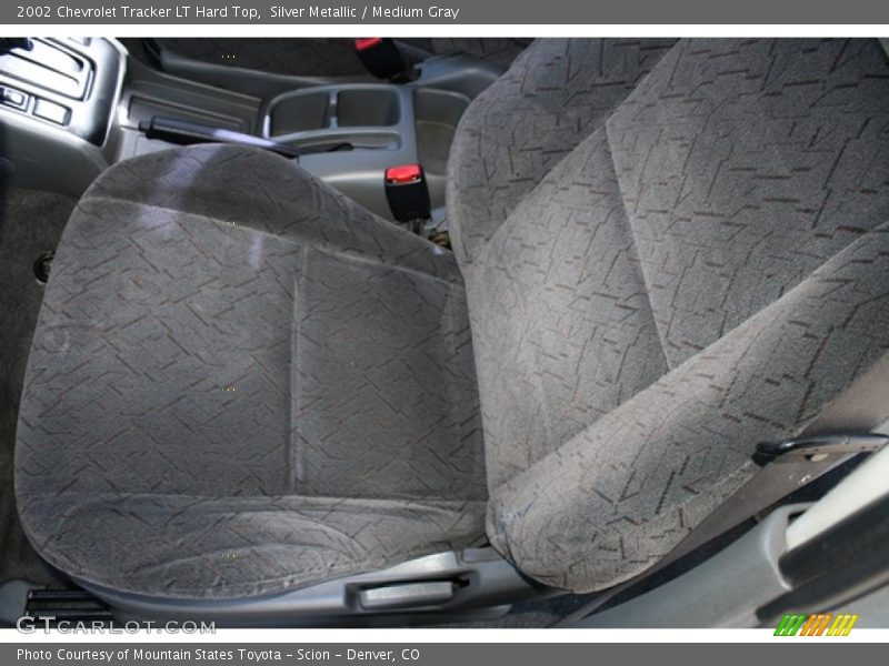 Silver Metallic / Medium Gray 2002 Chevrolet Tracker LT Hard Top