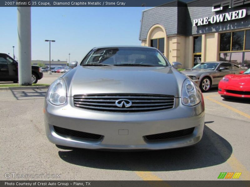 Diamond Graphite Metallic / Stone Gray 2007 Infiniti G 35 Coupe