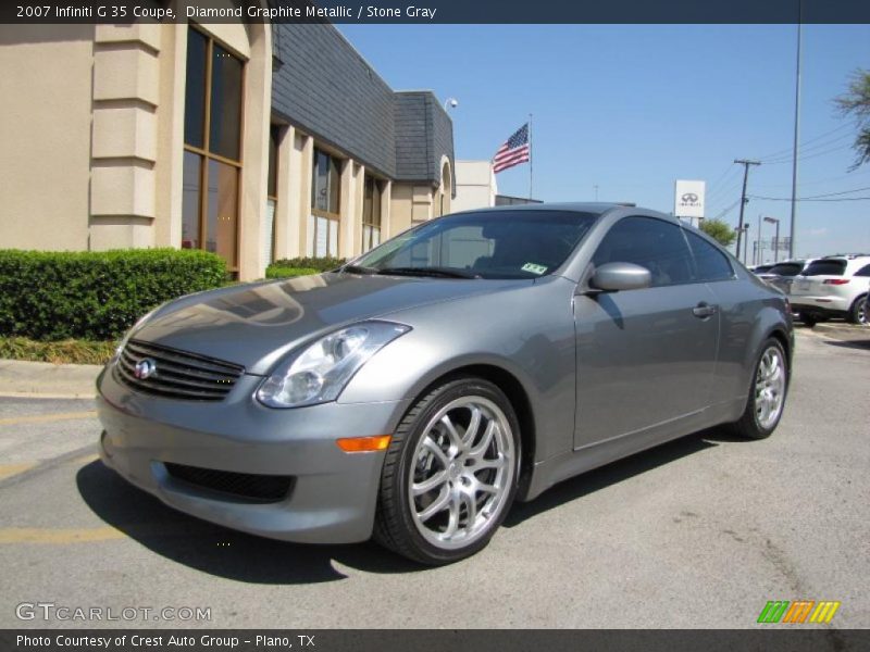 Front 3/4 View of 2007 G 35 Coupe