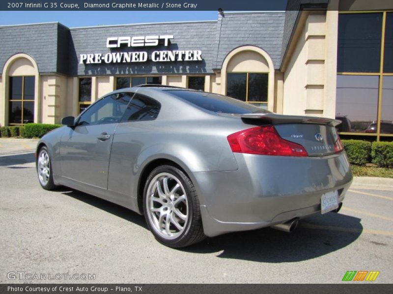 Diamond Graphite Metallic / Stone Gray 2007 Infiniti G 35 Coupe