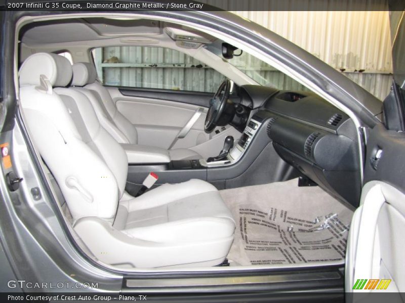 Diamond Graphite Metallic / Stone Gray 2007 Infiniti G 35 Coupe