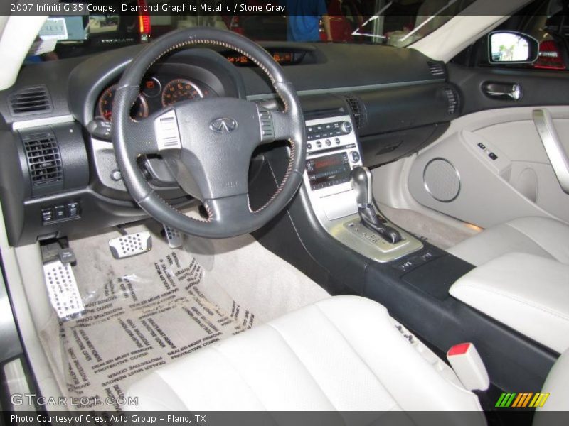 Diamond Graphite Metallic / Stone Gray 2007 Infiniti G 35 Coupe