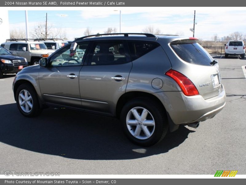 Polished Pewter Metallic / Cafe Latte 2004 Nissan Murano SE AWD