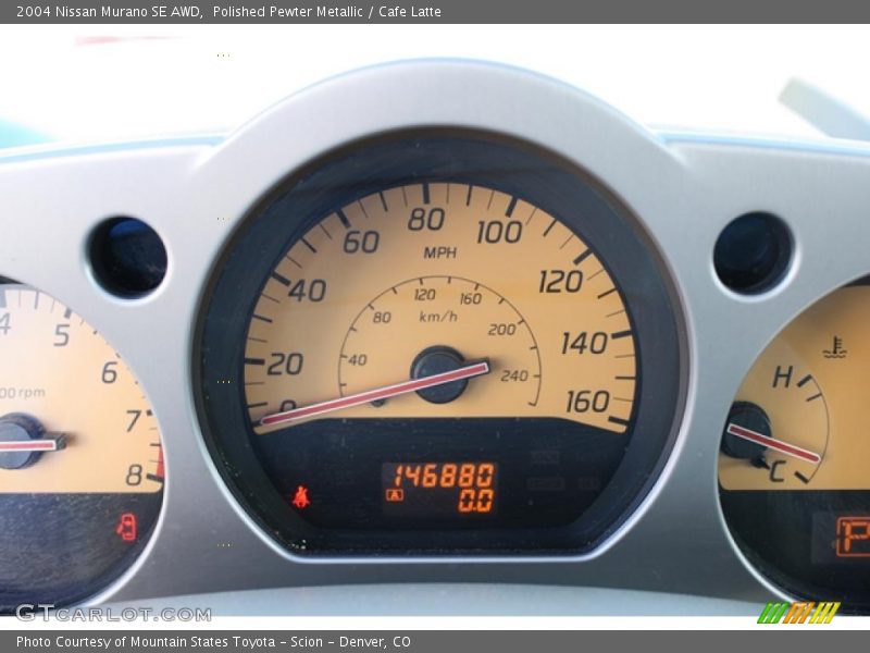Polished Pewter Metallic / Cafe Latte 2004 Nissan Murano SE AWD