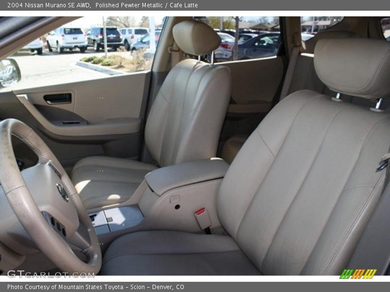 Polished Pewter Metallic / Cafe Latte 2004 Nissan Murano SE AWD