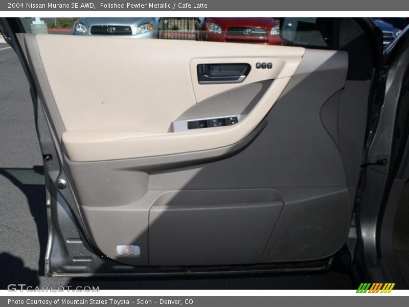 Polished Pewter Metallic / Cafe Latte 2004 Nissan Murano SE AWD