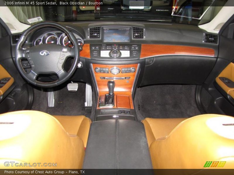 Dashboard of 2006 M 45 Sport Sedan