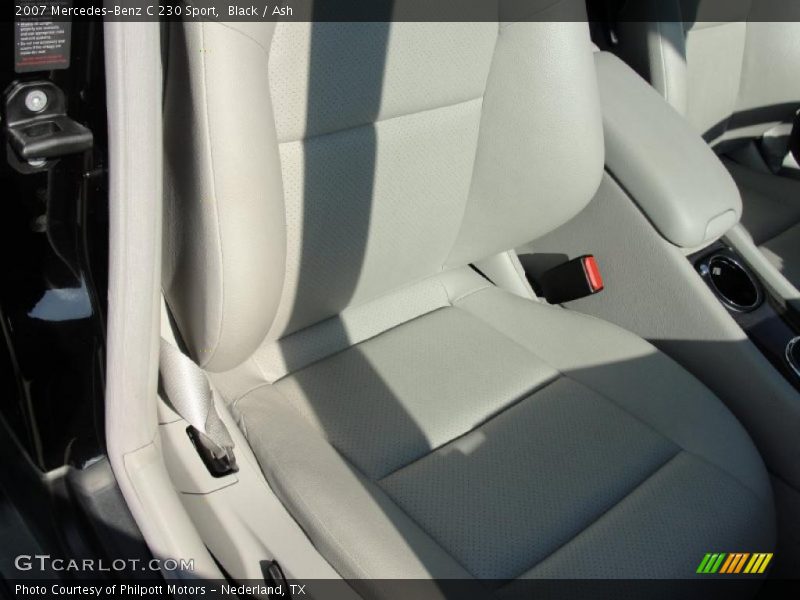 Black / Ash 2007 Mercedes-Benz C 230 Sport