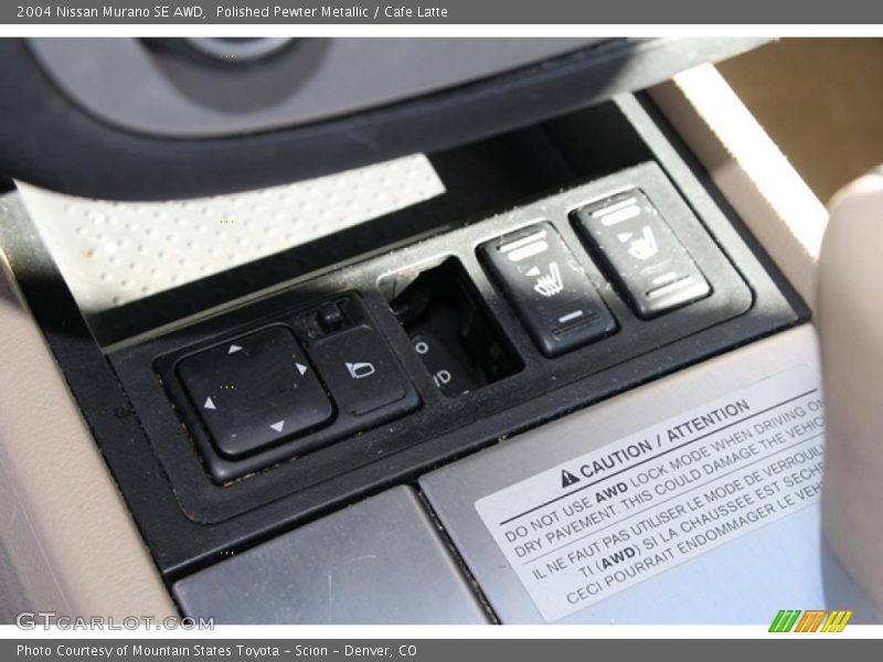 Polished Pewter Metallic / Cafe Latte 2004 Nissan Murano SE AWD