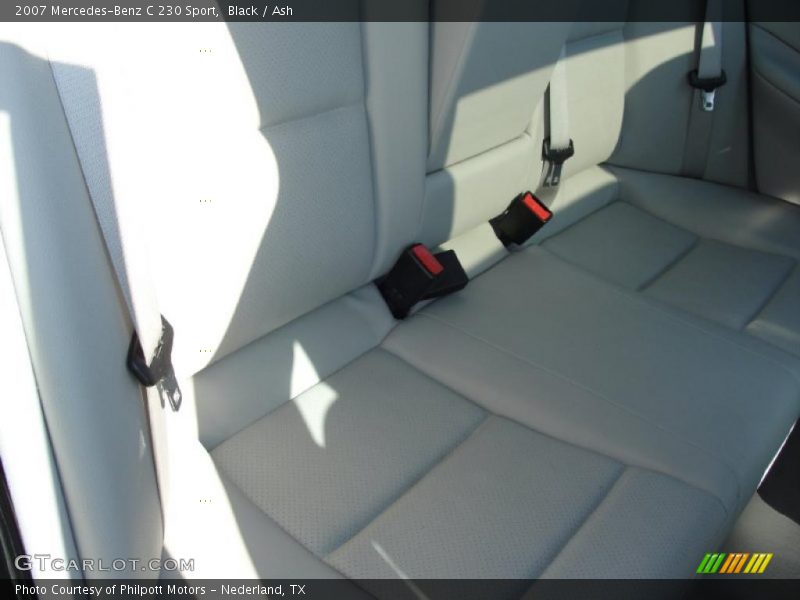 Black / Ash 2007 Mercedes-Benz C 230 Sport