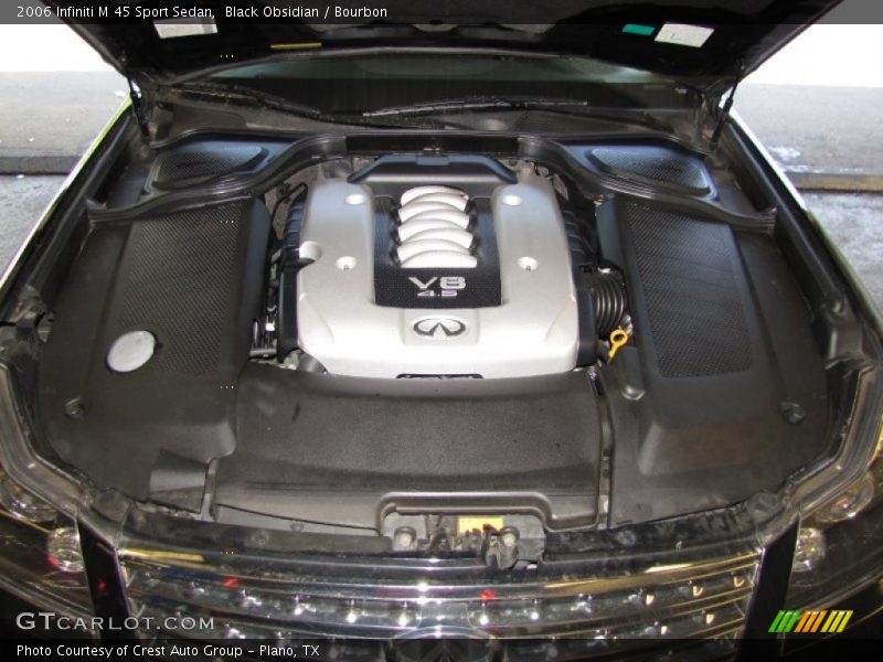 Black Obsidian / Bourbon 2006 Infiniti M 45 Sport Sedan