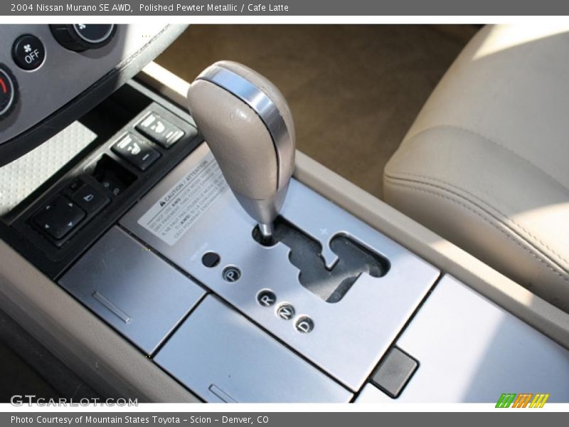 Polished Pewter Metallic / Cafe Latte 2004 Nissan Murano SE AWD