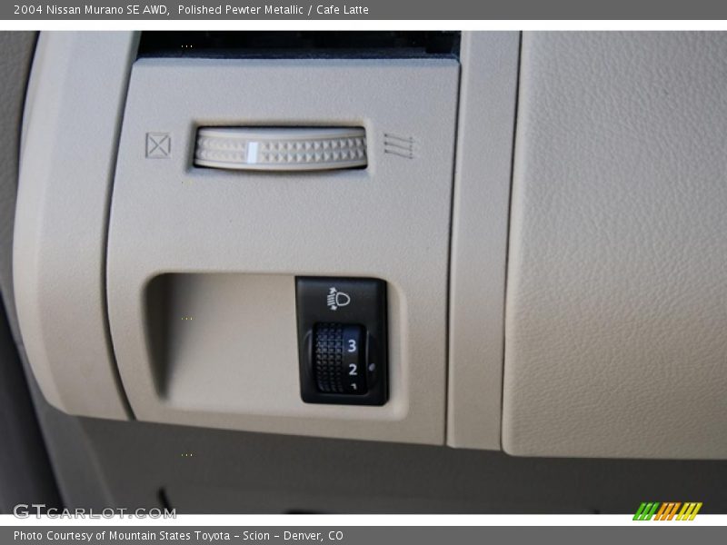 Polished Pewter Metallic / Cafe Latte 2004 Nissan Murano SE AWD