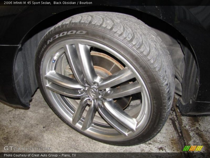 Black Obsidian / Bourbon 2006 Infiniti M 45 Sport Sedan