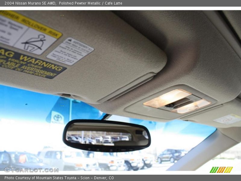 Polished Pewter Metallic / Cafe Latte 2004 Nissan Murano SE AWD