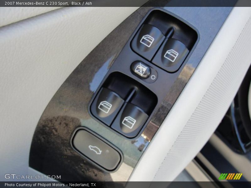 Black / Ash 2007 Mercedes-Benz C 230 Sport