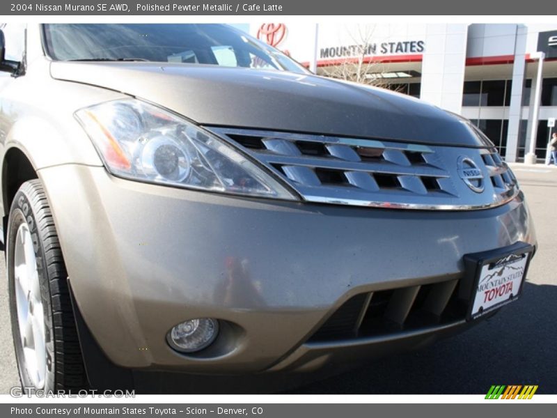 Polished Pewter Metallic / Cafe Latte 2004 Nissan Murano SE AWD