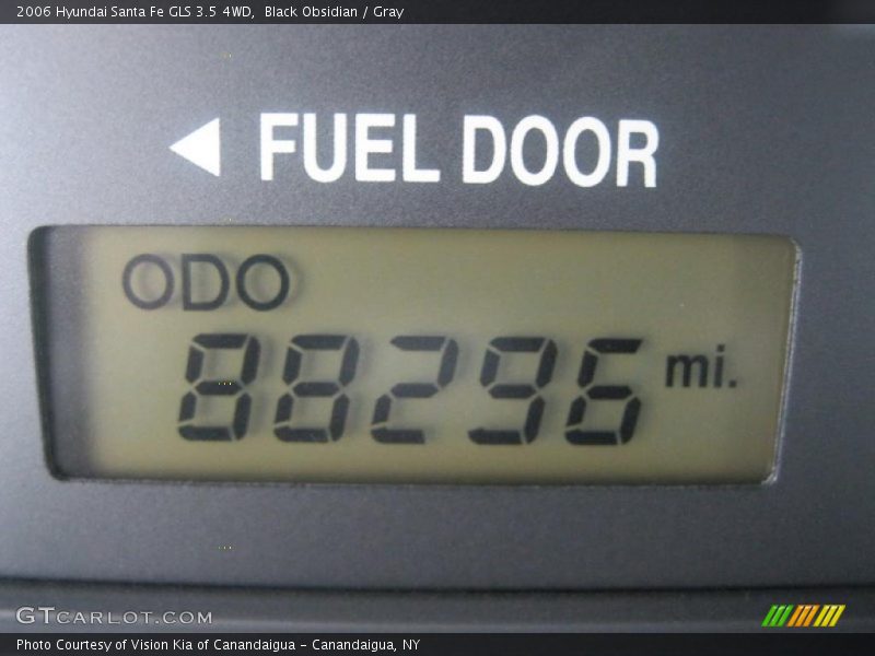 Black Obsidian / Gray 2006 Hyundai Santa Fe GLS 3.5 4WD