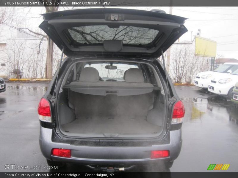 Black Obsidian / Gray 2006 Hyundai Santa Fe GLS 3.5 4WD