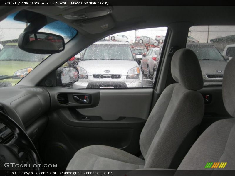 Black Obsidian / Gray 2006 Hyundai Santa Fe GLS 3.5 4WD