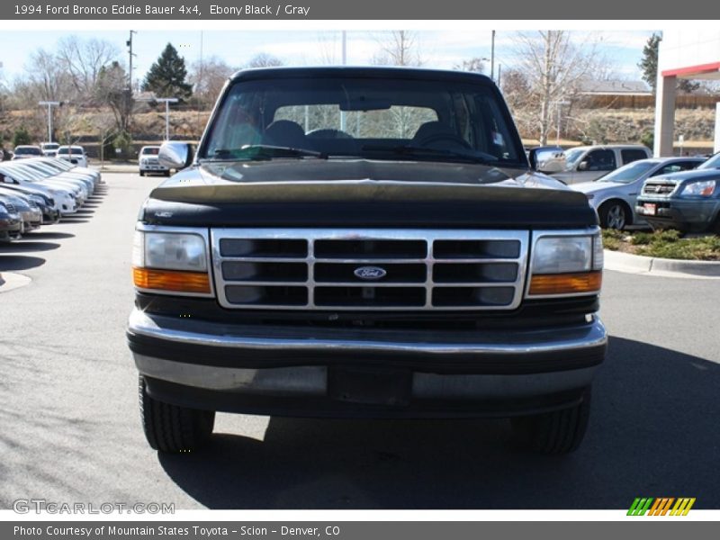 Ebony Black / Gray 1994 Ford Bronco Eddie Bauer 4x4
