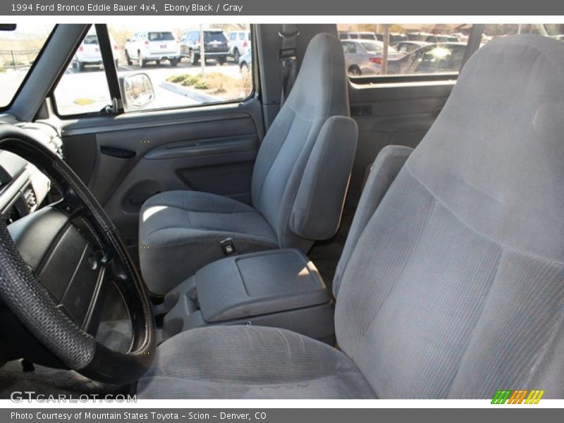  1994 Bronco Eddie Bauer 4x4 Gray Interior