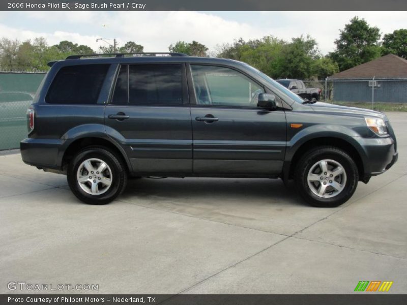 Sage Brush Pearl / Gray 2006 Honda Pilot EX