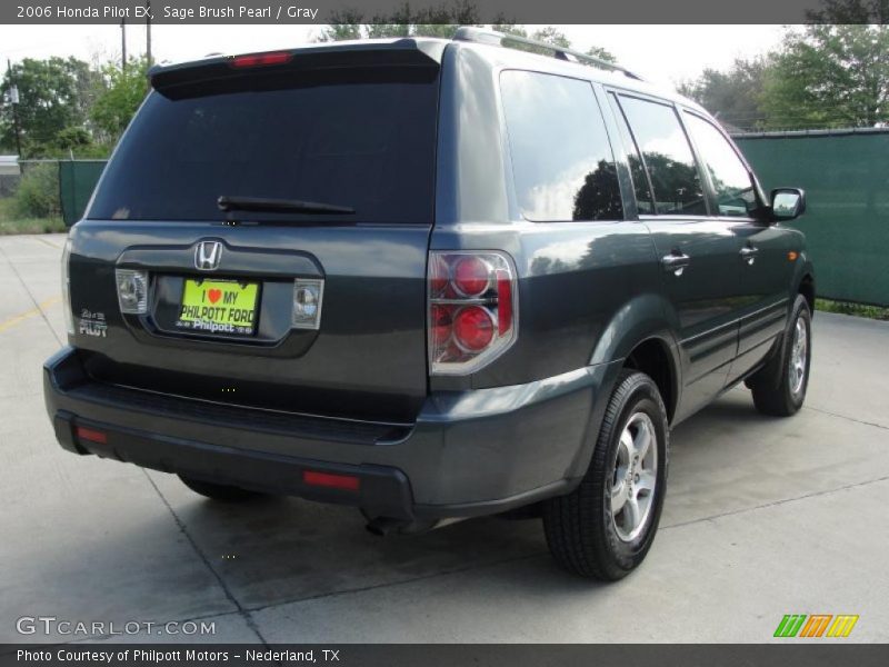 Sage Brush Pearl / Gray 2006 Honda Pilot EX