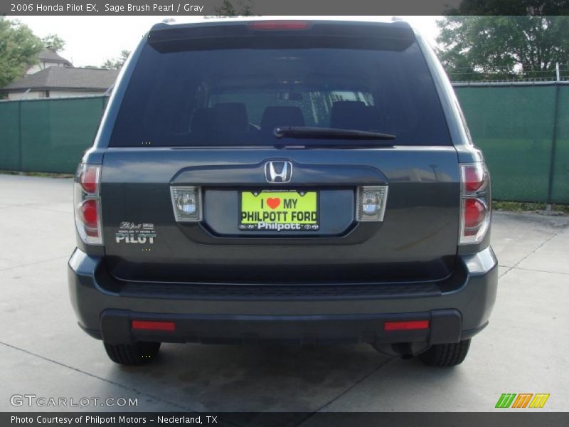 Sage Brush Pearl / Gray 2006 Honda Pilot EX