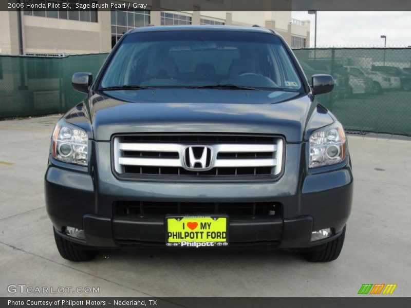 Sage Brush Pearl / Gray 2006 Honda Pilot EX