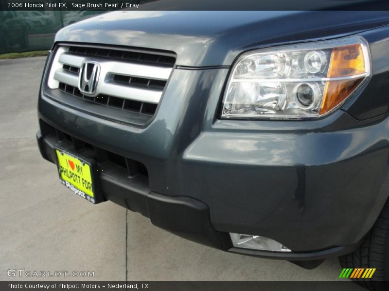 Sage Brush Pearl / Gray 2006 Honda Pilot EX