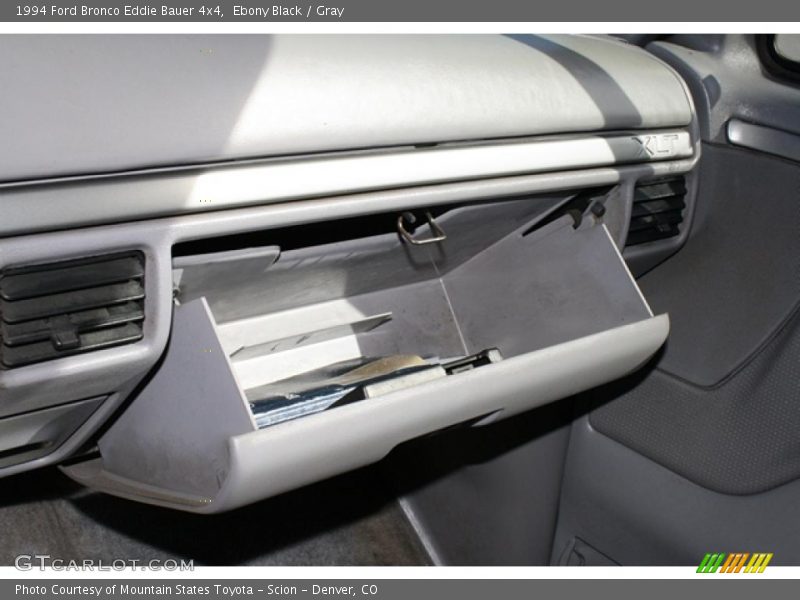 Ebony Black / Gray 1994 Ford Bronco Eddie Bauer 4x4