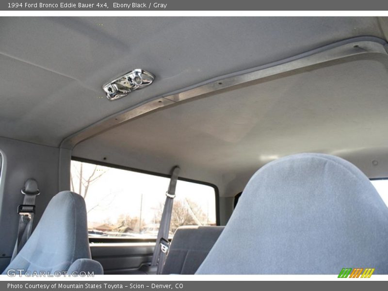 Ebony Black / Gray 1994 Ford Bronco Eddie Bauer 4x4