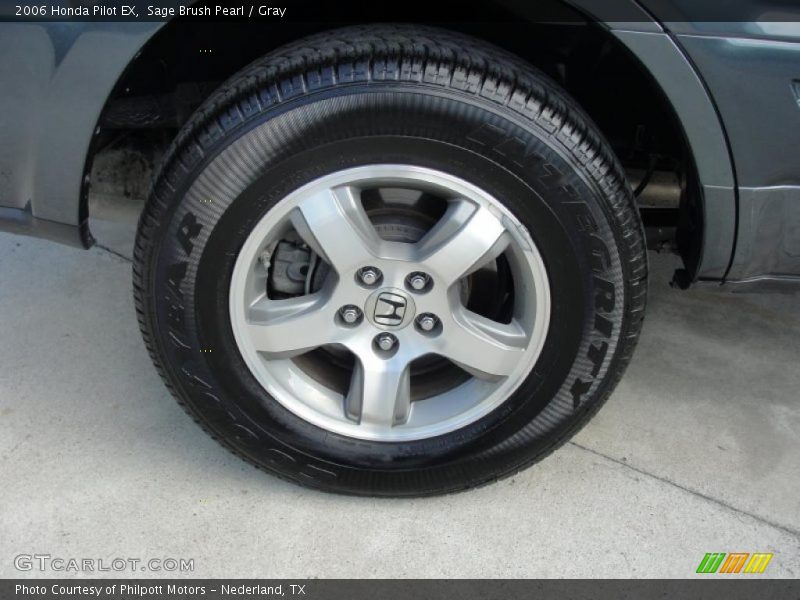 Sage Brush Pearl / Gray 2006 Honda Pilot EX