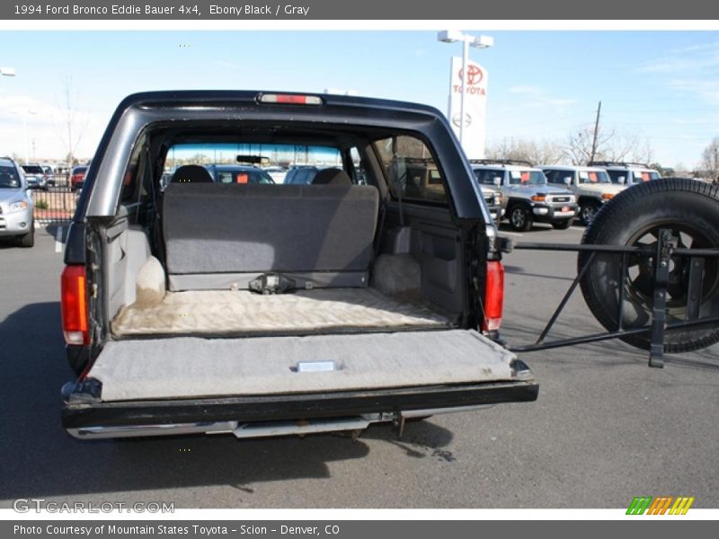 Ebony Black / Gray 1994 Ford Bronco Eddie Bauer 4x4