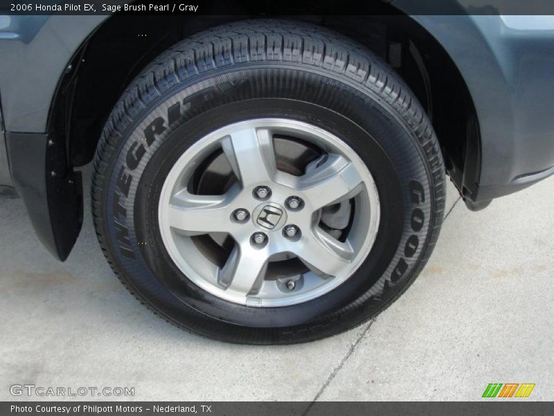 Sage Brush Pearl / Gray 2006 Honda Pilot EX