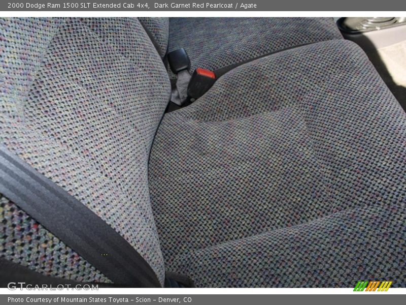 Dark Garnet Red Pearlcoat / Agate 2000 Dodge Ram 1500 SLT Extended Cab 4x4