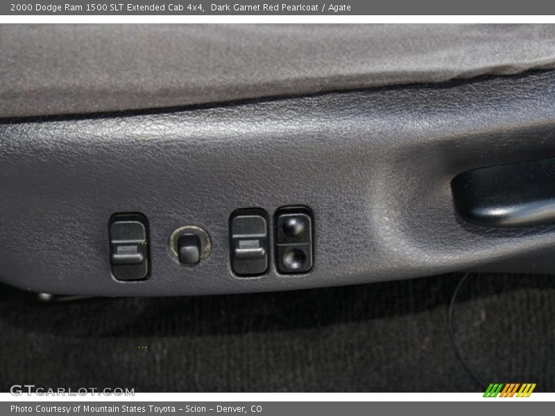 Dark Garnet Red Pearlcoat / Agate 2000 Dodge Ram 1500 SLT Extended Cab 4x4