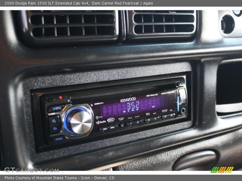 Dark Garnet Red Pearlcoat / Agate 2000 Dodge Ram 1500 SLT Extended Cab 4x4