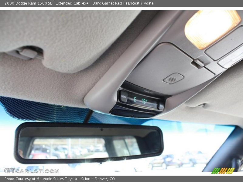 Dark Garnet Red Pearlcoat / Agate 2000 Dodge Ram 1500 SLT Extended Cab 4x4