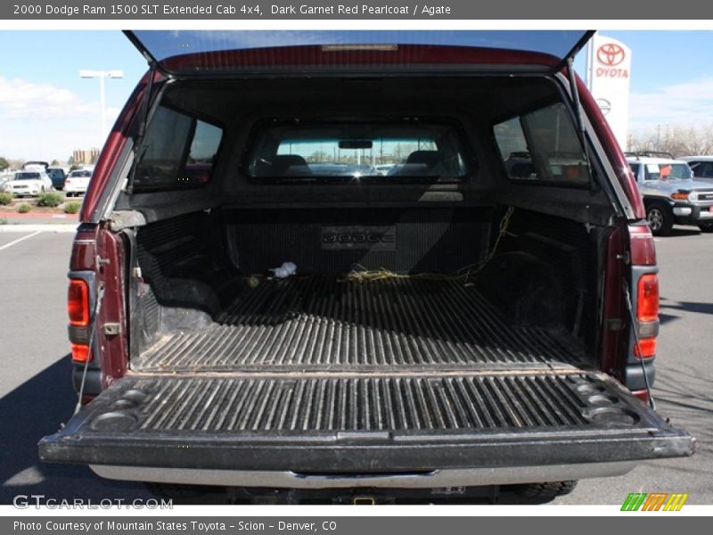 Dark Garnet Red Pearlcoat / Agate 2000 Dodge Ram 1500 SLT Extended Cab 4x4