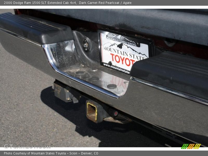 Dark Garnet Red Pearlcoat / Agate 2000 Dodge Ram 1500 SLT Extended Cab 4x4