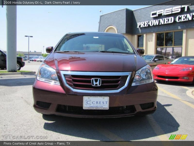 Dark Cherry Pearl / Ivory 2008 Honda Odyssey EX-L
