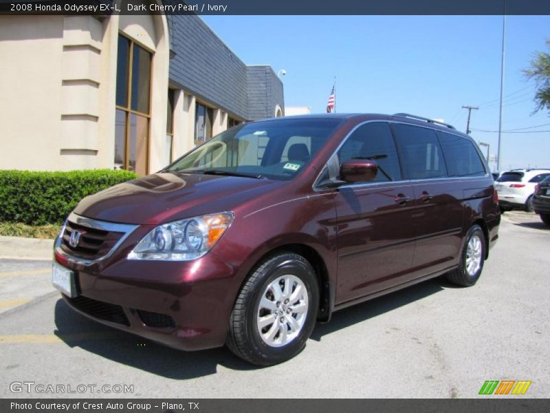 Dark Cherry Pearl / Ivory 2008 Honda Odyssey EX-L