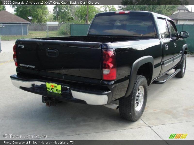 Black / Dark Charcoal 2006 Chevrolet Silverado 1500 LT Crew Cab